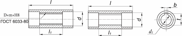 Присоединительные размеры быстроходного вала редукторов ч-100 – ч-160